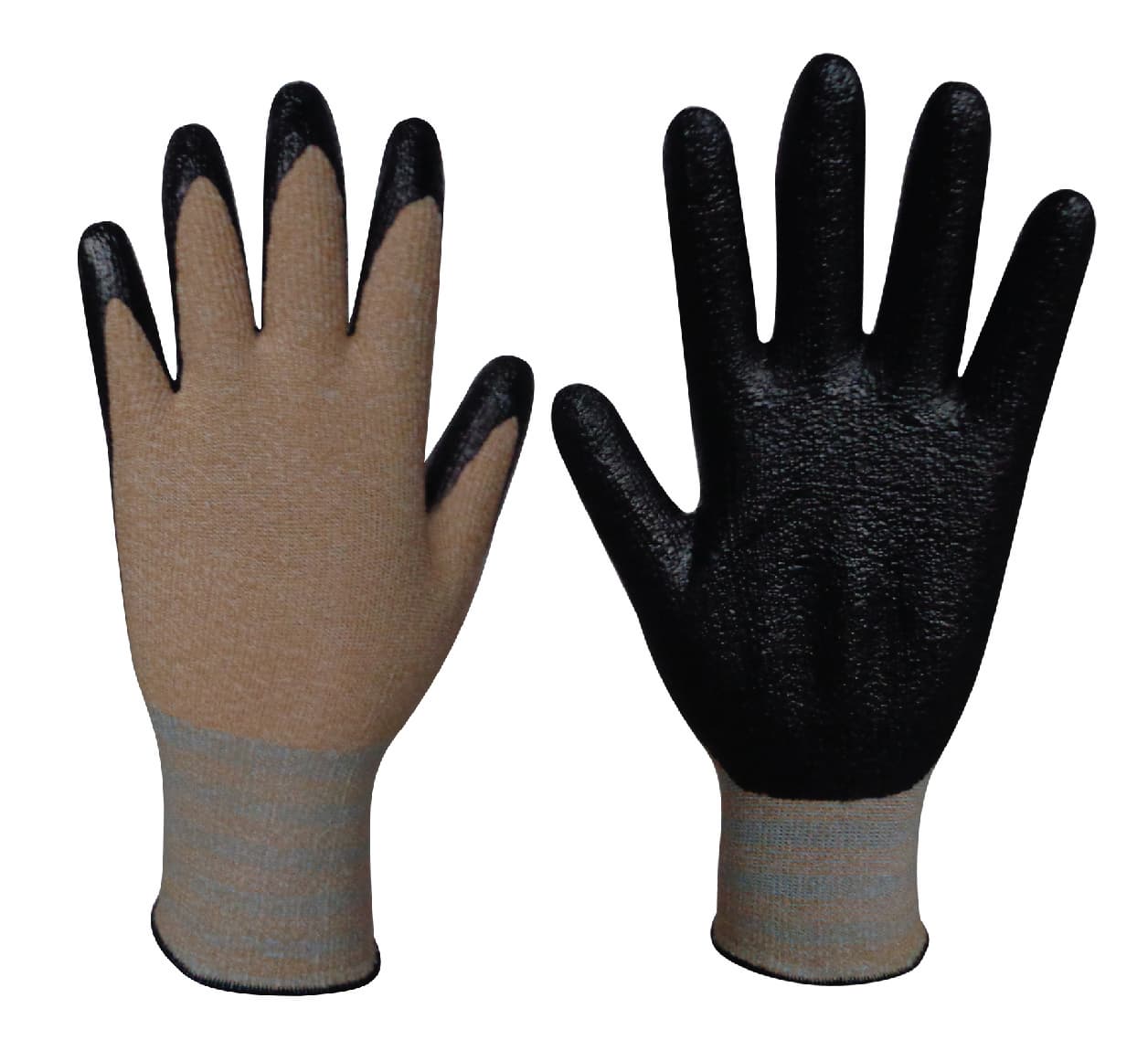 Natural Grip100 Corn_NBR Foam coating gloves